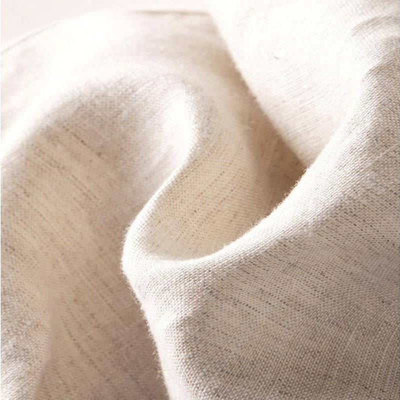 Loose And Thin Cotton And Linen  Drape High-waist Straight Long Pants
