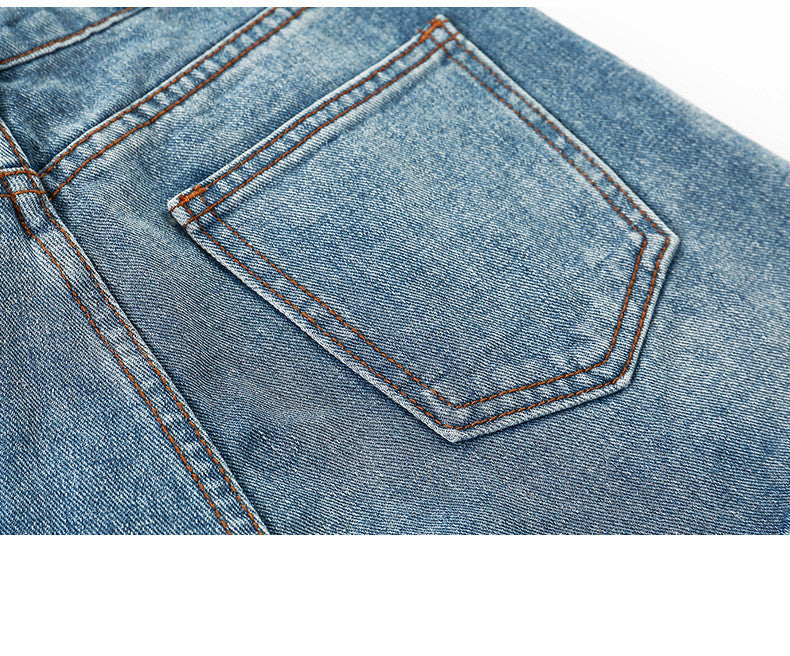 Women's Summer Loose High Waist Denim Shorts
