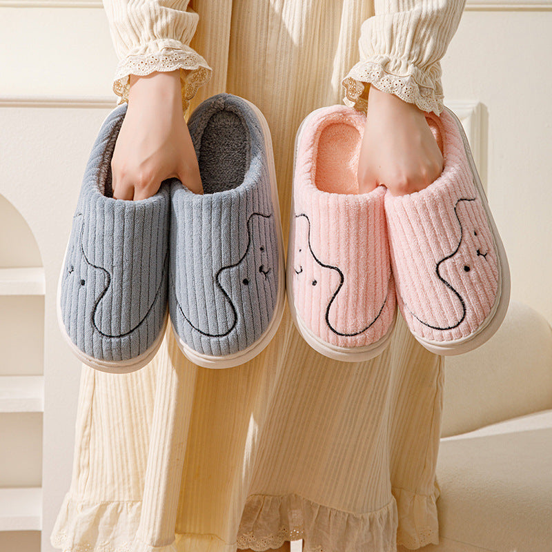 Striped Cat Slippers Indoor Slipper