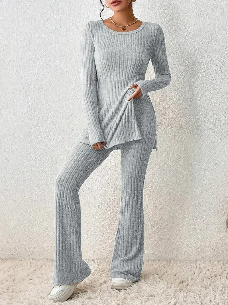 Polyester Solid Color Casual Slim Fashion Elegant Outfit